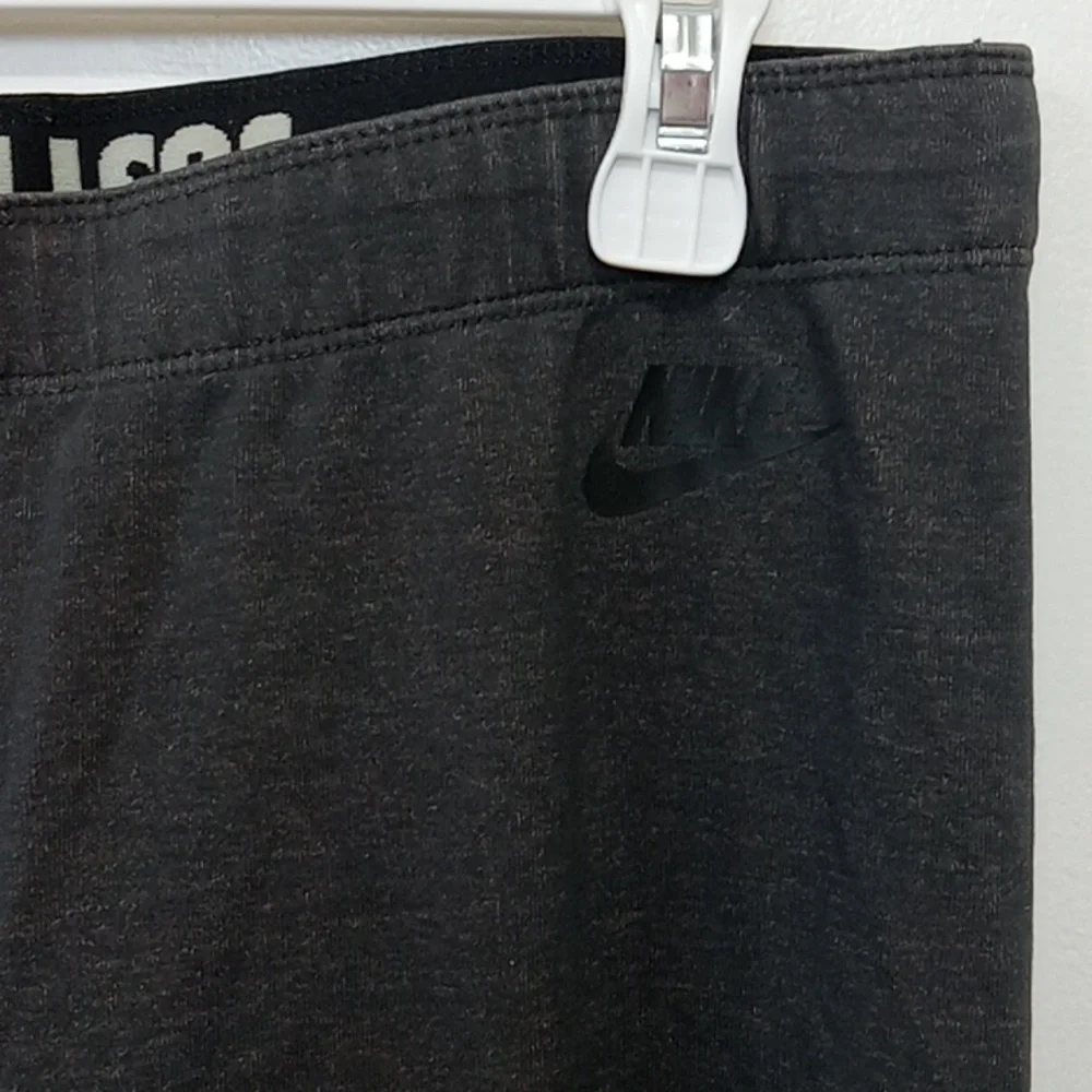 Nike Just Do It Leggings Joggers Stretchy Workout Pants Youth Girls Sz 14 EUC!
